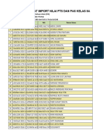 PTS PAS Ilmu Pengetahuan Alam (IPA) 8A