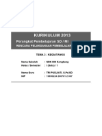 RPP SD KELAS 1 SEMESTER 1 - Kegiatanku