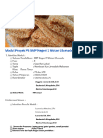 Modul Projek - Membuat Kue Jewadah Makanan Khas Flores Timur - Fase D