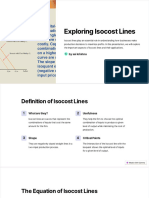 Exploring Isocost Lines