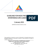 Guidelines For Radio Frequency Interference Submission