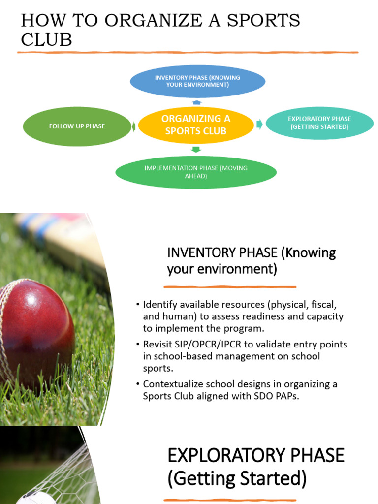 Organizing a School Sports Club Guide | PDF