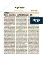 CRISE MUNDIAL E GLOBALIZAÇÃO (II) ojornaldehoje07out.11