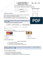 Evaluac. de Lengua 2 Trimestre