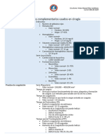 Cuadro Descriptivo - Examenes Complementarios Usados en Cirugia