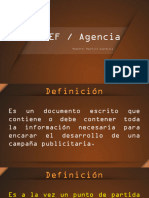 Brief de Agencia Publicitaria