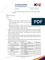 Pemanggilan Peserta Diklat Pengatur Perjalanan Kereta Api Setempat Angkatan I Tahun 2024