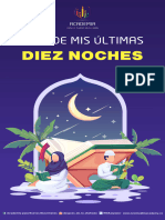 Guia de Mis Ultimas Diez Noches Libro