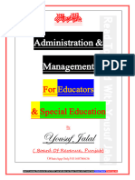 Administration and Management Notes by Yousuf Jalal