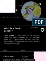 Gene Patenting