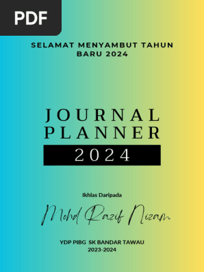 Journal Planner 2024