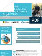 Desain Universal Untuk Proyek Rehabilitasi Dan Rekonstruksi Sulawesi Tengah (CSRRP)