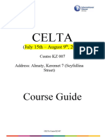 CELTA Course Guide July-August 2019
