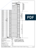 2023-12-21-Lux 5 Schematic Section For Height Study-SECTION NORTH TOWER 4000