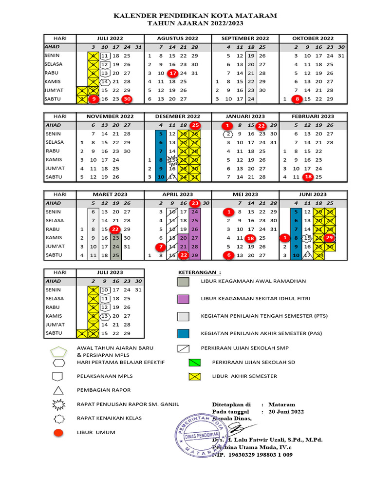 Kalender Kelas | PDF