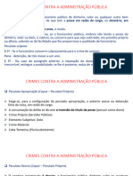 Crimes Contra A Administração Pública