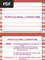 Post Colonial Literature