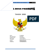 Profil Desa Pasiripis Tahun 2019 - 2020-2021