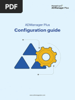 Admanager Plus Configuration Guide