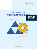 Admanager Plus Configuration Guide