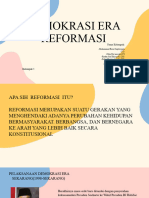 Demokrasi Era Reformasi: Kelas Xi Ips 1