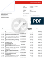 Date Narration Chq/Ref No Withdrawal (DR) / Deposit (CR) Balance