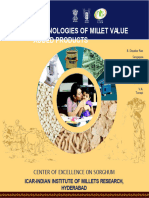 Technologies of Millet Value Added Products