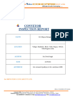 Conveyor Inspection Report - Adani - Conv - 4A
