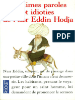 Eddin, Hodja Nasr - Sublimes Paroles Et Idioties de Nasr Eddin Hodja (2013)