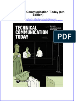 Technical Communication Today 6th Edition