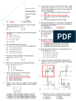 Q2 - Summative Review Materials (Polynomial Functions & Circles)