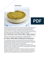 Cheesecake Pistachio