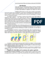 Résumé M1 Techniques de Multiplication Et de Conservation Des Plants Et Des Semences