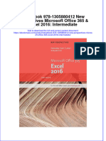 Etextbook 978 1305880412 New Perspectives Microsoft Office 365 Excel 2016 Intermediate