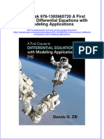 Etextbook 978 1305965720 A First Course in Differential Equations With Modeling Applications