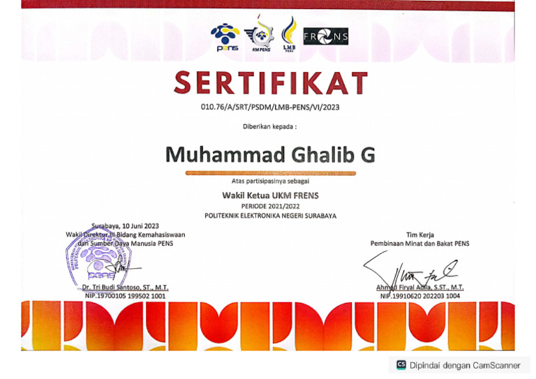 Muhammad Ghalib G | PDF
