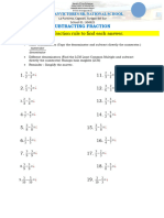 Subtracting Fraction