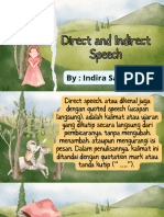 Direct and Indirect Speech