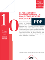 ARC - 2019 - Pedagogie Des Opprimes Freire