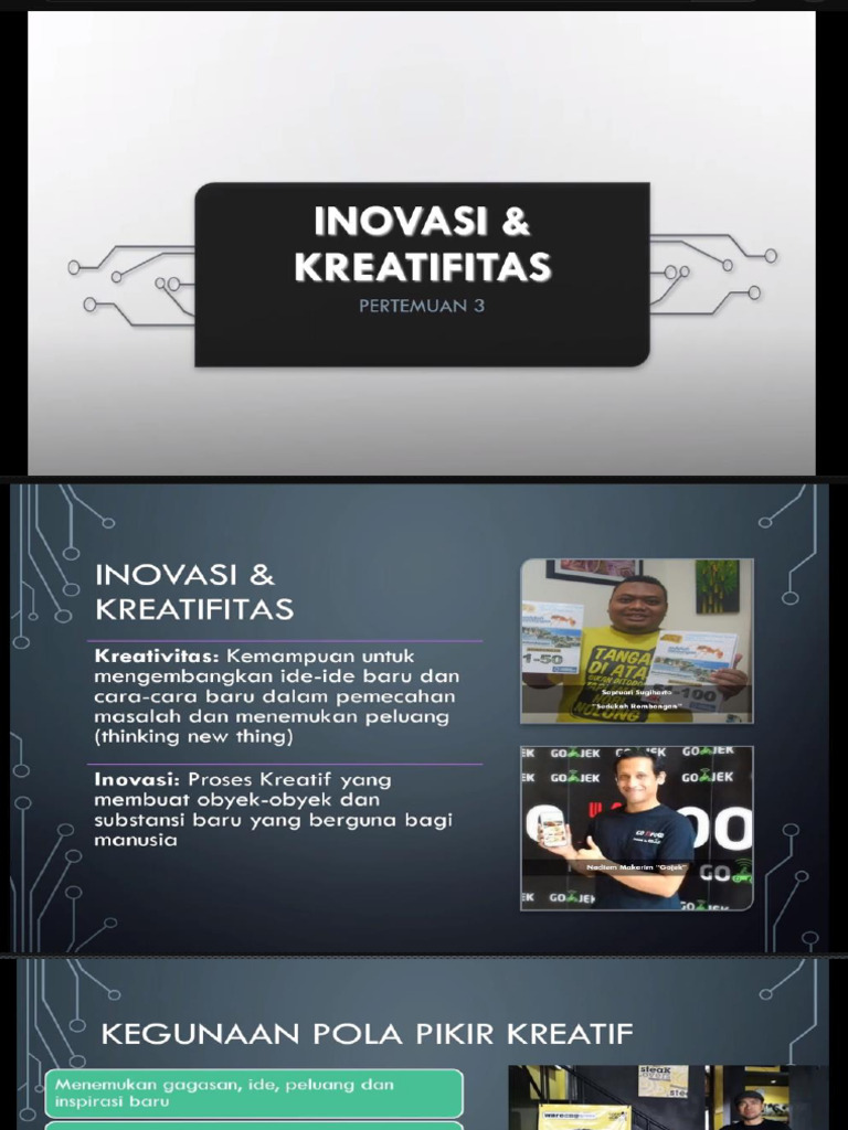 kreativitas berbasis analisis inovasi efektif