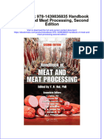 Etextbook 978 1439836835 Handbook of Meat and Meat Processing Second Edition