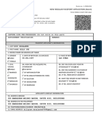 New Regular Passport Application (Adult) : Form No. 1-ENGLISH