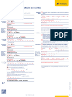 Postbank Aufloesung Eines Girokontos 921 115 200 0520a