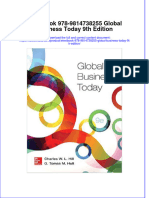 Etextbook 978 9814738255 Global Business Today 9th Edition