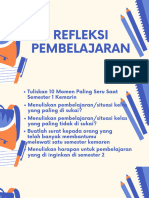 Refleksi Pembelajaran Semester 1 (1)