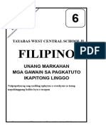 Filipino 6 Activity Sheets W7