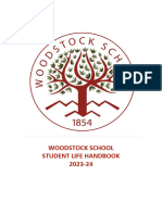 Woodstock School Student Life Handbook 2023-24