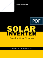 Solar Inverter Production