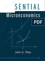 John G Riley Essential Microeconomics 2012