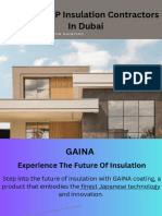 Gaina Top Insulation Contractors in Dubai